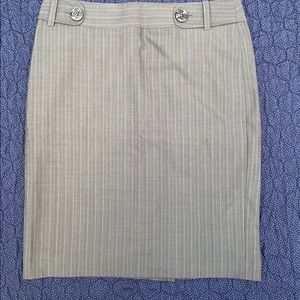 The Limited pinstripe Skirt